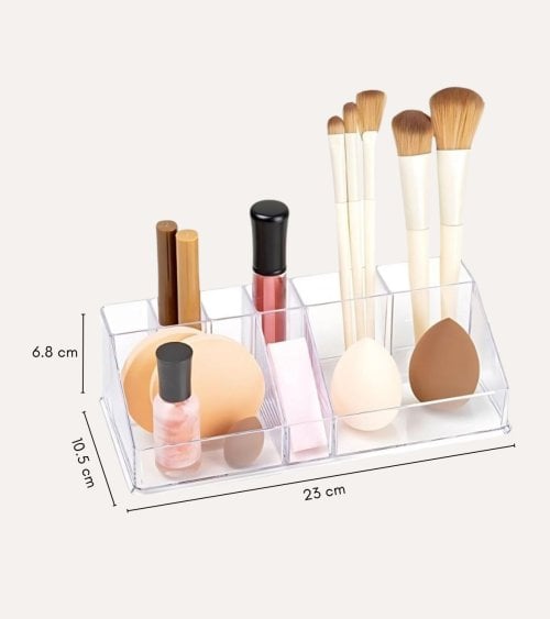 Organizador de Maquillaje con 9 Compartimientos