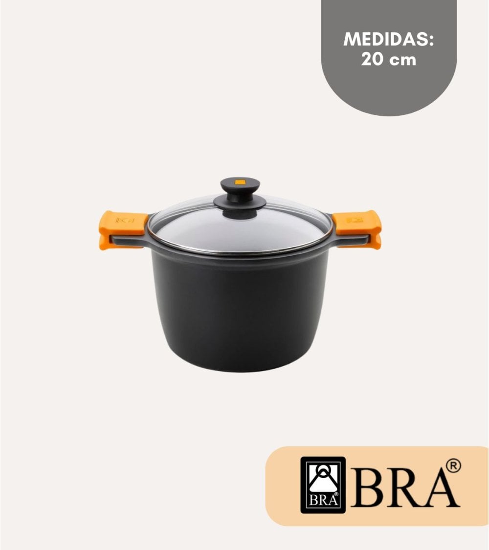 Olla Antiadherente Efficient de Aluminio Fundido