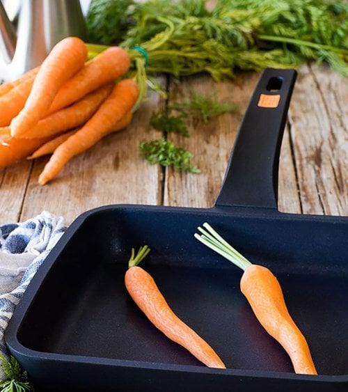 Sartén Grill Antiadherente Efficient de Aluminio Fundido