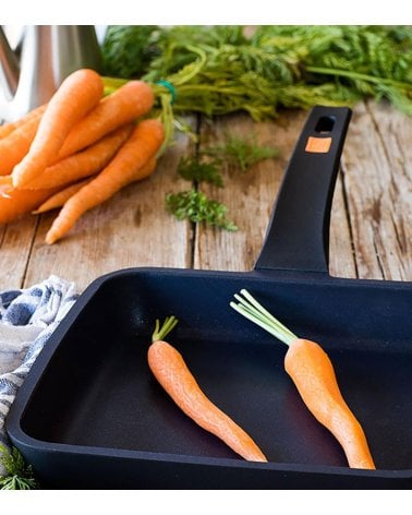 Sartén Grill Antiadherente Efficient de Aluminio Fundido