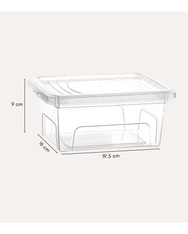 Caja Transparente para Almacenamiento Box Easy