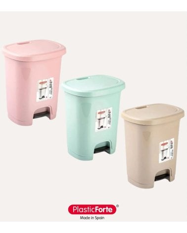 Cubo de Pedal Pastel de Plástico