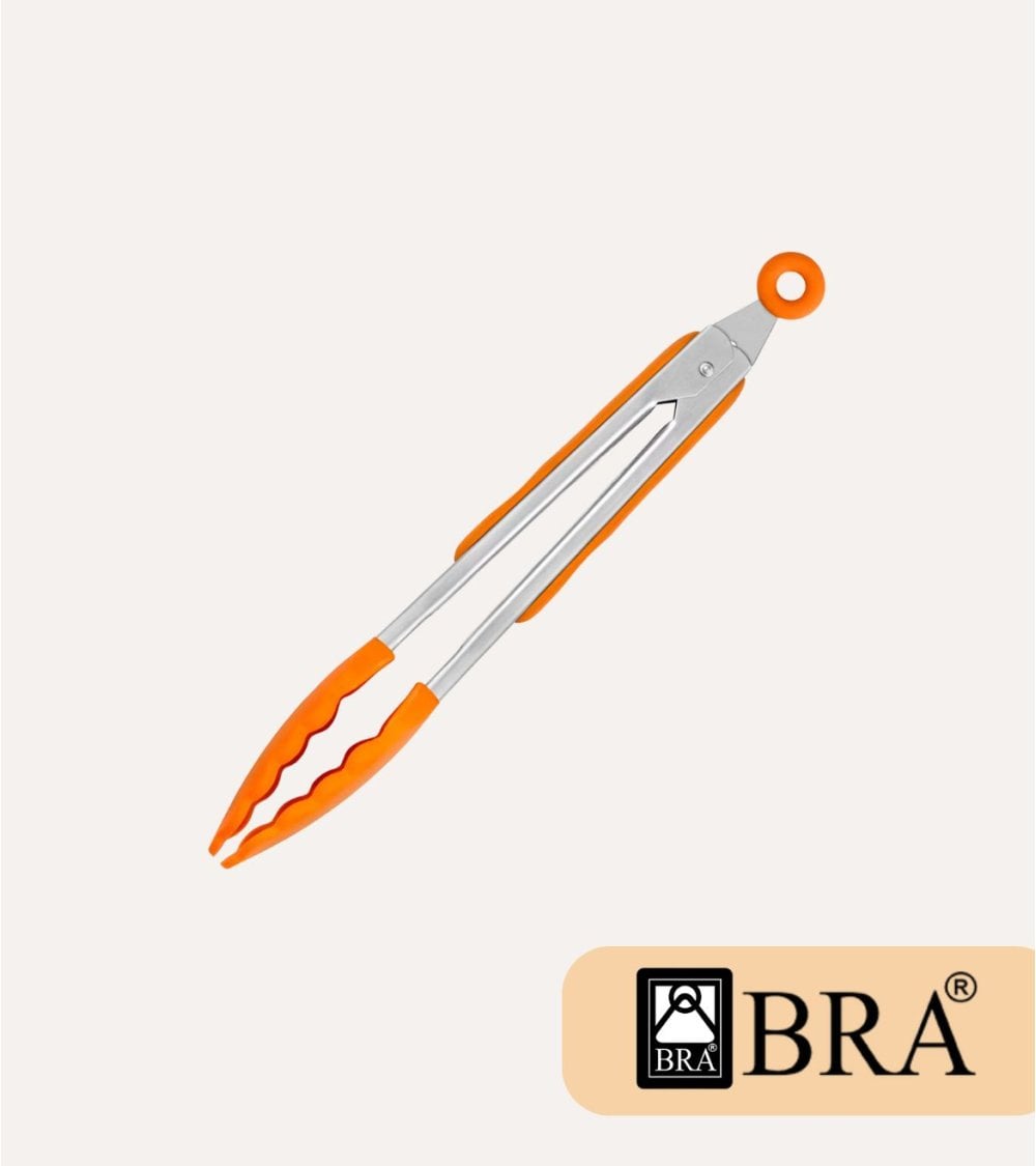 Pinzas de Cocina Efficient de Acero Inoxidable y Silicona