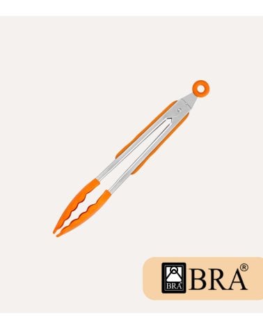 Pinzas de Cocina Efficient de Acero Inoxidable y Silicona