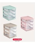 Cajonera Turia con 3 Cajones Pastel de Plástico