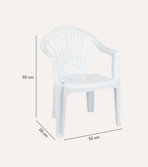 Silla Infantil Tipi de Plástico