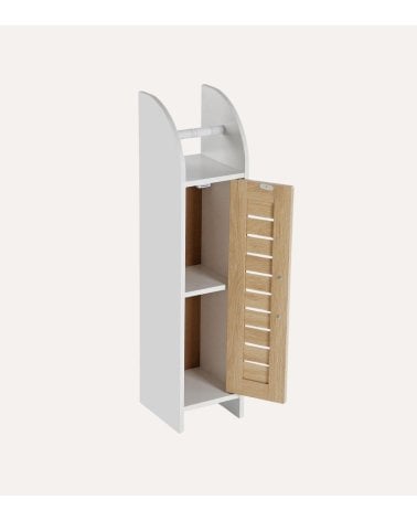 Estantería de Baño de 2 Módulos de Madera