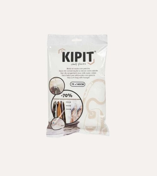 Bolsa de Almacenamiento al Vacío con Percha de Plástico