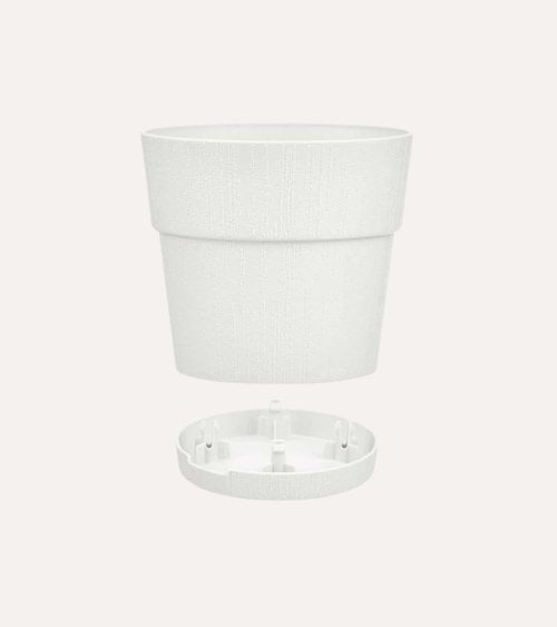 Maceta Redonda Ethica de Plástico