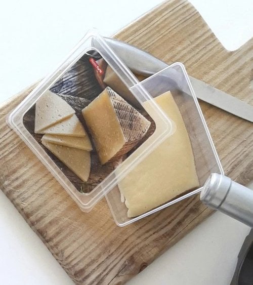 Guarda Queso Ideal para Cuña de Plástico