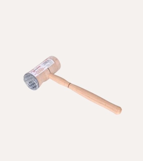 Mazo de Cocina con Punta de Metal de Madera