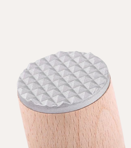 Mazo de Cocina con Punta de Metal de Madera