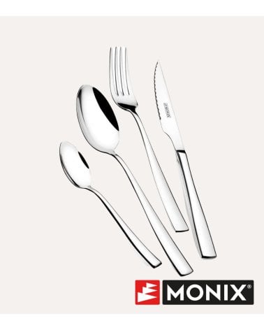 Set de 24 Cubiertos Siena de Acero Inoxidable 18/10