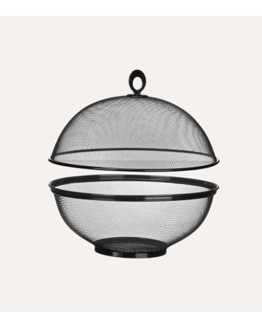 Frutero con Rejilla con Tapa de Acero