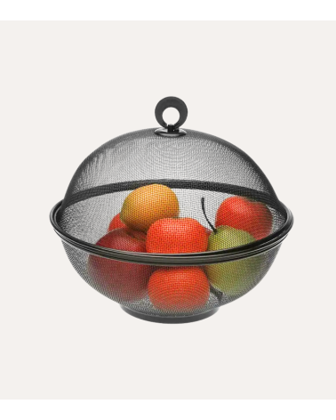 Frutero con Rejilla con Tapa de Acero