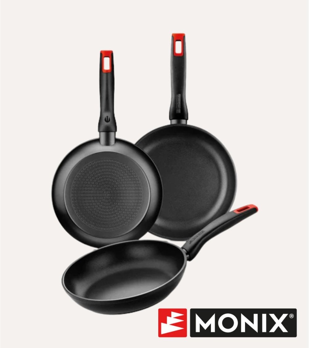 Set de 3 Sartenes Forjadas Hermanos Torres Antiadherentes