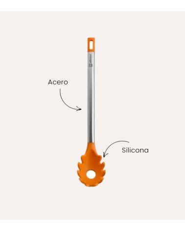 Cuchara para Pasta Efficient de Acero Inoxidable