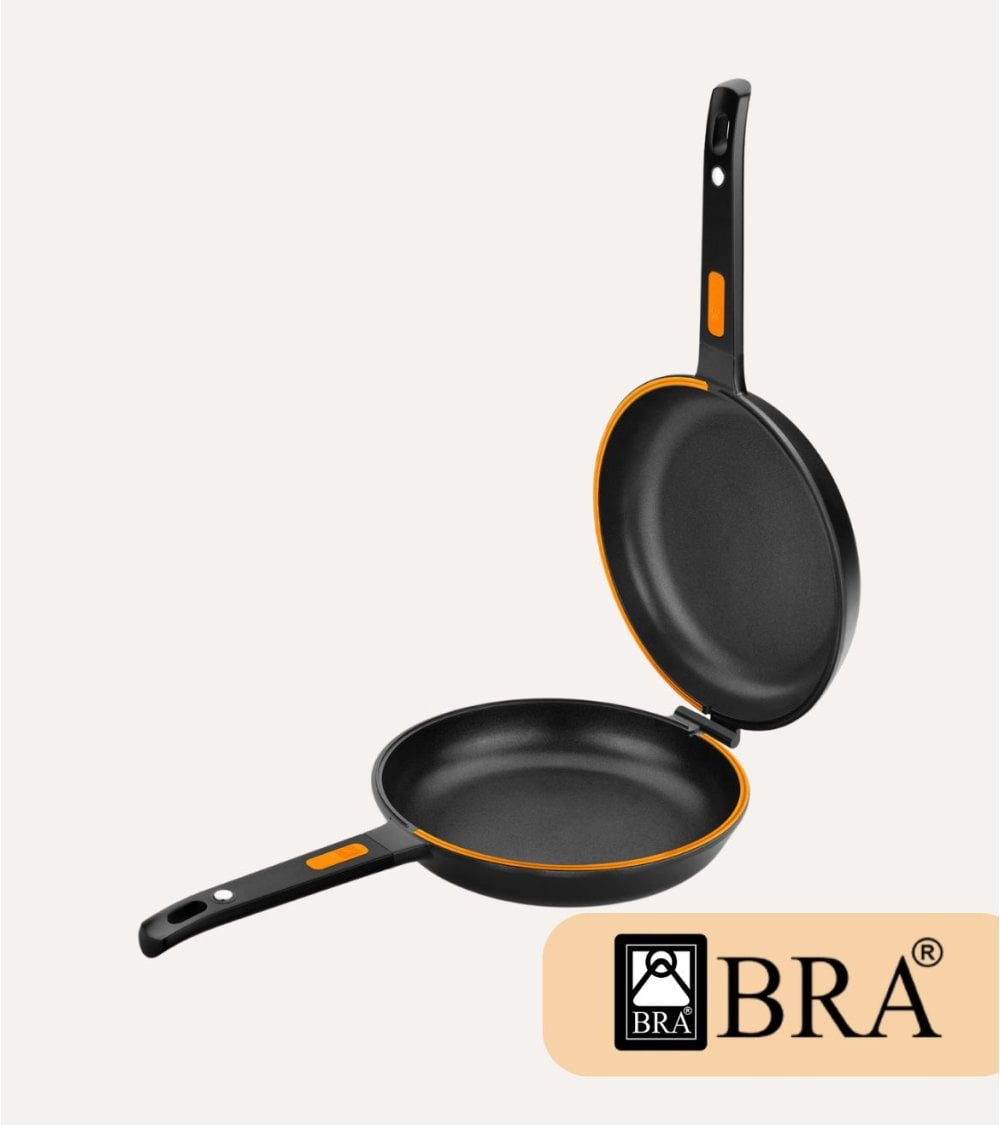 Sartén Doble Duo Efficient de Aluminio Fundido