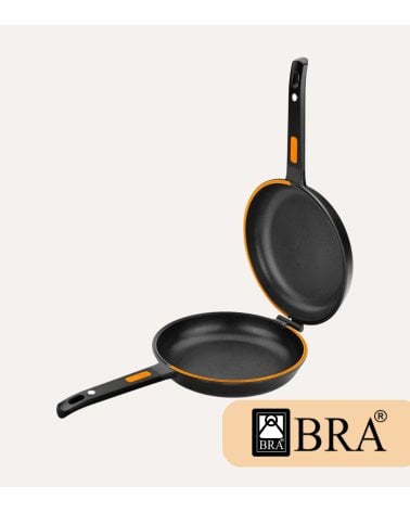 Sartén Doble Duo Efficient de Aluminio Fundido