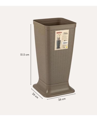 Paragüero Rattan de Plástico