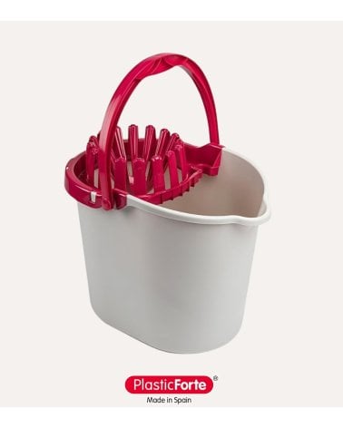 Cubo de Fregona Escurrefácil de Plástico