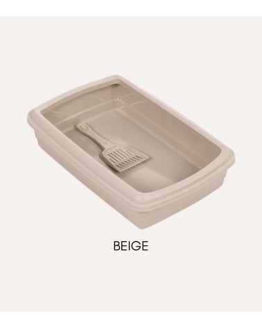 Arenero para Gatos Bandeja Pastel de Plástico