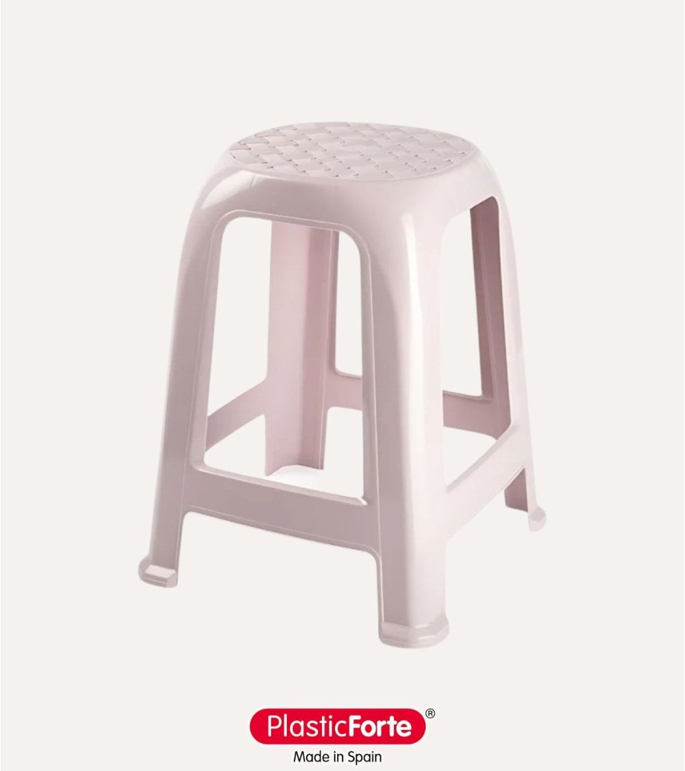 Taburete Alto Pastel de Plástico
