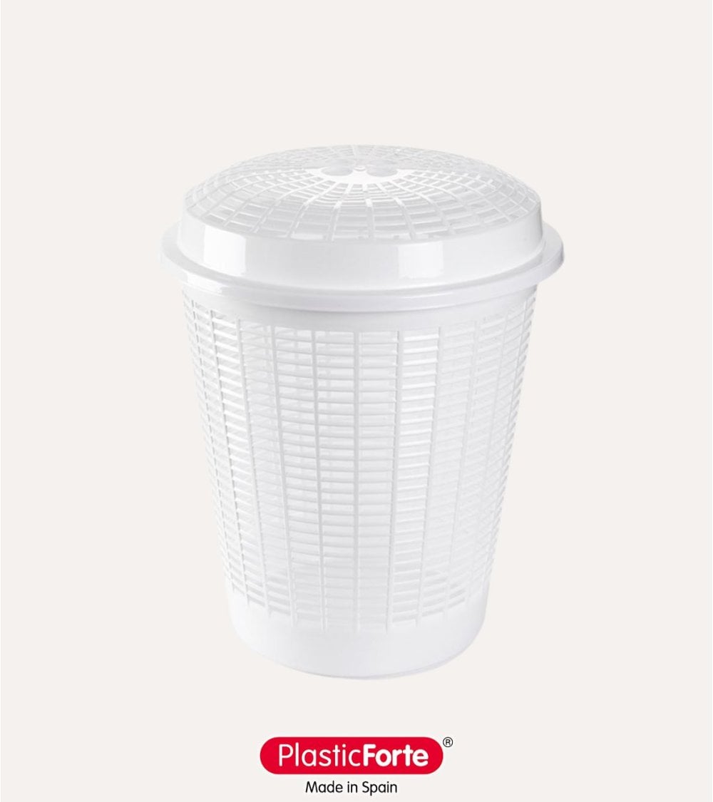 Pongotodo Redondo Rattan con Tapa de Plástico