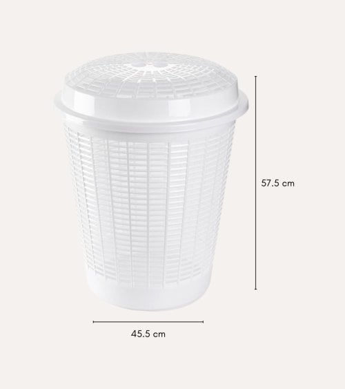 Pongotodo Redondo Rattan con Tapa de Plástico
