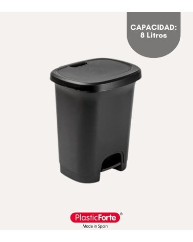 Cubo de Basura Simple con Pedal de Plástico