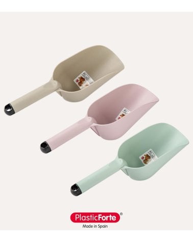 Pala para Comida de Mascotas de Plástico