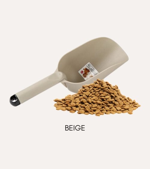 Pala para Comida de Mascotas de Plástico