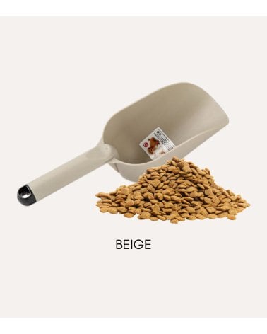 Pala para Comida de Mascotas de Plástico