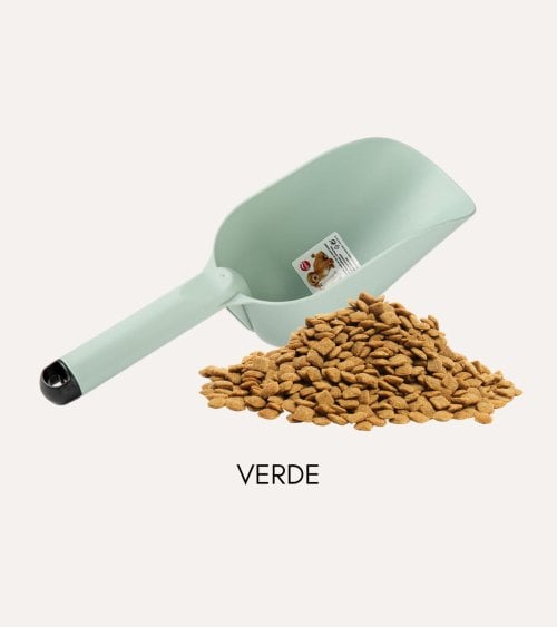 Pala para Comida de Mascotas de Plástico