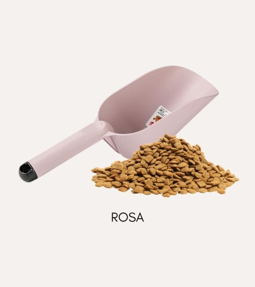 Pala para Comida de Mascotas de Plástico