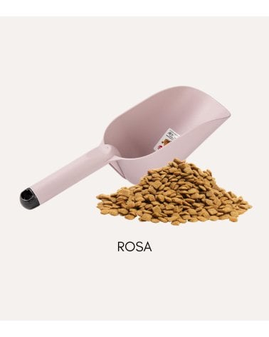 Pala para Comida de Mascotas de Plástico