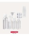 Set de Botellas y Neceser de viaje Travel Kit