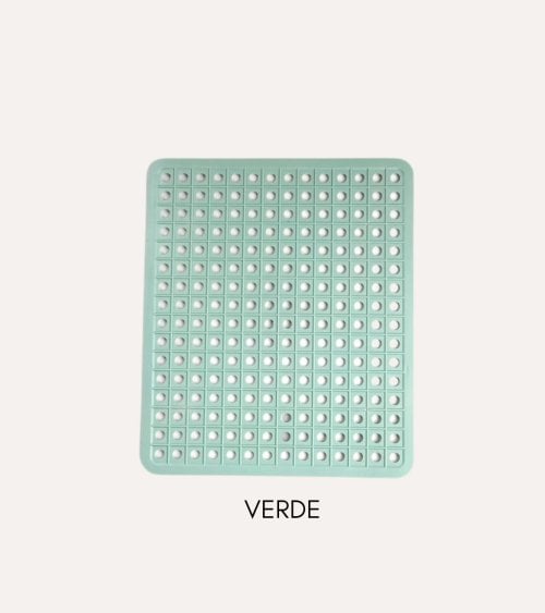 Secaplatos Antideslizante Rectangular de Plástico