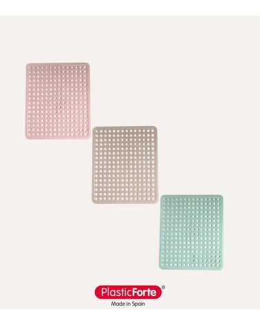 Secaplatos Antideslizante Rectangular de Plástico