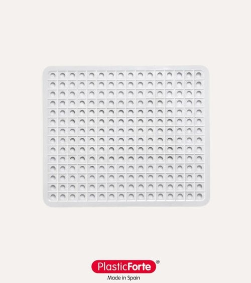 Secaplatos Antideslizante Rectangular Básico de Plástico