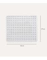 Secaplatos Antideslizante Rectangular Básico de Plástico