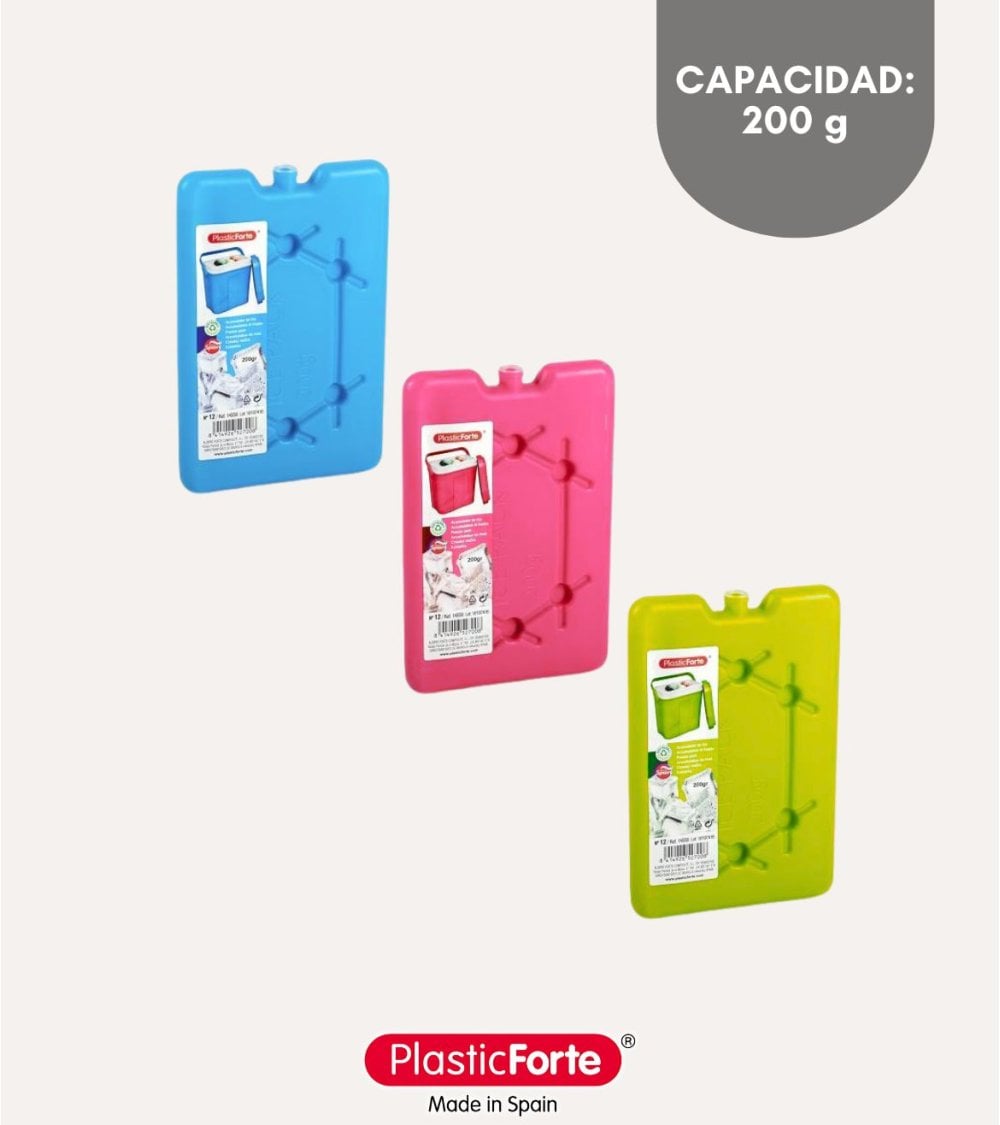 Acumulador de Frío Rectángular de Plástico