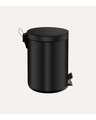 Cubo de Basura Redondo con Pedal de Metal