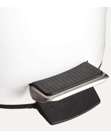 Cubo de Basura Redondo con Pedal de Metal