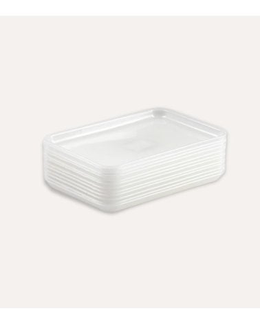 Bandeja Rectangular Venezia Natural de Plástico