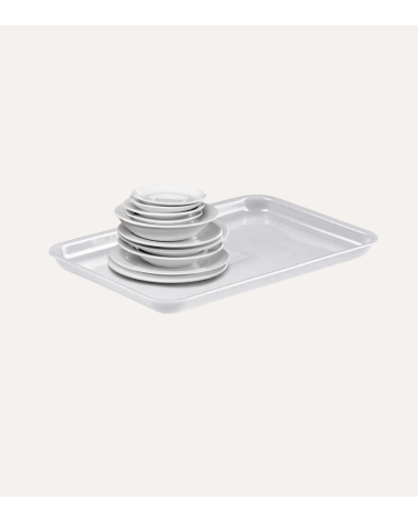 Bandeja Rectangular Venezia Natural de Plástico