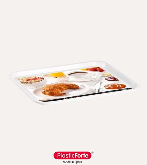 Bandeja Rectangular Magnum de Plástico