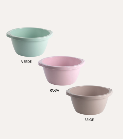 Barreño Redondo Forte de Plástico