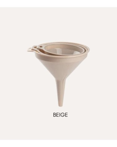 Set de 3 Embudos Clásicos de Plástico