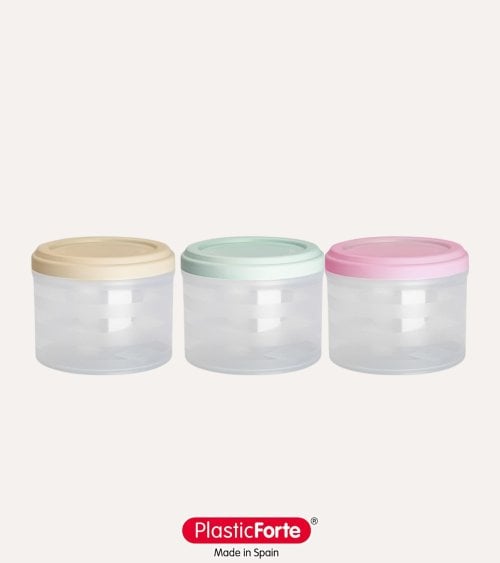 Bote Cuadrado Monaco de Plástico